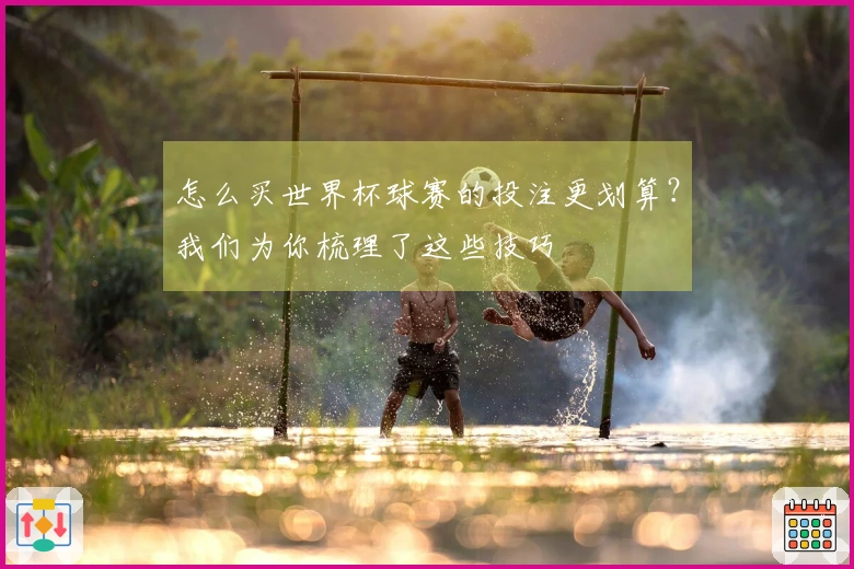 怎么买世界杯球赛的投注更划算？我们为你梳理了这些技巧