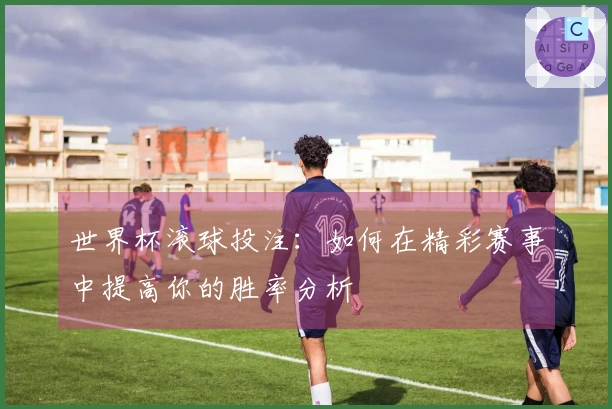 世界杯滚球投注：如何在精彩赛事中提高你的胜率分析